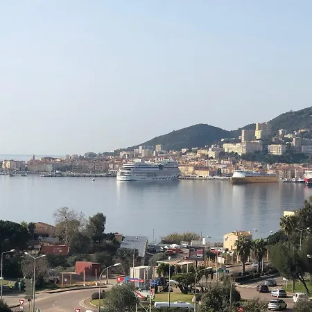 Bel F3 Vue Sur Le Golfe D'ajaccio Lägenhet *