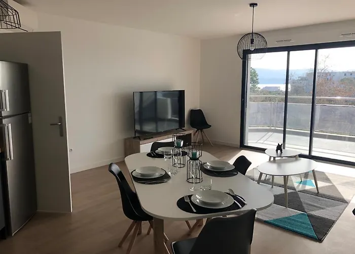 Apartmán Bel F3 Vue Sur Le Golfe D'ajaccio Ajaccio (Corsica)
